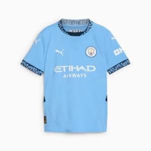 반팔티 VQC 775078-01  주니어 키즈 축구 유니폼 MCFC 홈 반팔 래플리 775078 01