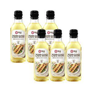 [기타]백설 건강을 생각한 요리유 500ml x6개