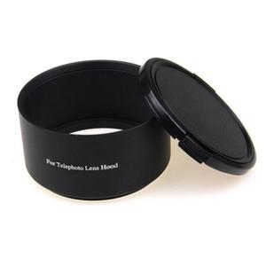 완벽호환 캐논 니콘 소니 탐론 시그마용 카메라 렌즈 후드 금속 및 캡, 46mm, 52mm, 37-82mm