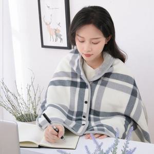 숄 망토겸용 사무실 무릎담요 캠핑 케이프담요