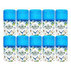 엘지 아우라 에코 미향 탈취 방향제 린넨향 400mL x 10개