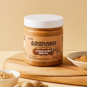 [꿀이구마] 저당 스테비아 소이 피넛버터 인절미맛 300g