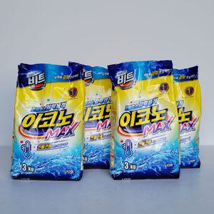 찬물전용 깔끔하고편리 강척 우수척력 향기가는 라이온 편리탁 3kg 리필형 비트 향이좋은 깨끗하게 깔끔한
