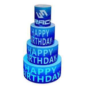 LED 케이크 모형 기념일 생일 소품 장식품 대형 3단