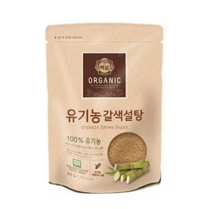 CJ제일제당 백설 유기농 갈색설탕 400g x8개