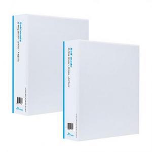 에코청운 D링바인더 5cm A4 3공, 백색, 2개 one option