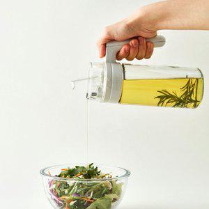 갤러리아 한샘 클리어 자동개폐 오일병 550ml 투명 손잡이