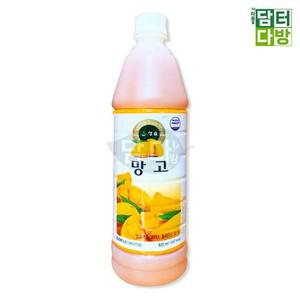 (무배) 청솔 망고 원액 835ml