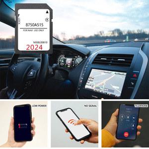 푸조 4008 2011 2017 차량용 GPS SD 카드 P-12, NAVI 내비게이션 업데이트, 2024 영국 아일랜드 유럽 지도, 8750A515 소프트웨어, 16GB