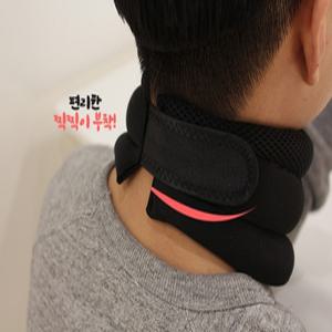 고급형 바른 목 밴드 보호대