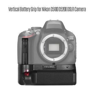 Andoer 수직 배터리 그립 홀더 니콘 D5100 DSLR 카메라 ENEL 14 구동 액세서리