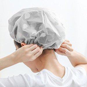 [셀러허브 패션][JHM3R729_51JH]큐티 샤워캡(그레이) 방수 헤어캡
