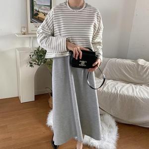 빅사이즈 501 기모단가라티원피스세트 DRAT662