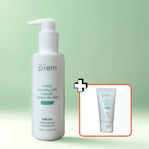 메이크프렘 세이프 미 릴리프 모이스처 클렌징 밀크 200ml 추가 폼 50ml
