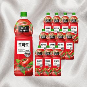 미닛메이드주스 토마토주스 대용량토마토주스 1.5L 12개