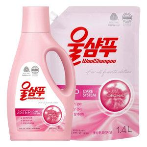 애경 울샴푸 오리지널(용기1L + 리필 1.4L)