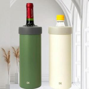 KS 대코 페트병쿨러750ml-1p 보냉쿨러501보냉케이스 막걸리병쿨러 와인병쿨러 얼음보관 내부진공 얼음보관