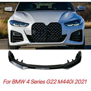 BMW 4 시리즈 G22 G23 2020 + 프론트 범퍼 스플리터 립 디퓨저 스포일러 디플