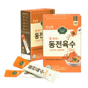 한닢쿡 동전육수 가루형 스틱 홍게맛 조미료 추천 48g