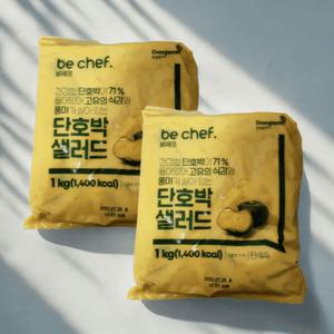 동원 비셰프 단호박 샐러드 샌드위치 대용량  업소용 1kg 2개