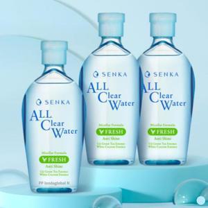센카 올 클리어 클렌징 워터 프레시 추천 230ml X3