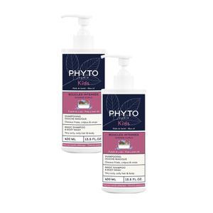 Phyto Kids Magic Shampoo & Body Wash 피토 키즈 매직 샴푸 앤 바디 워시 400ml 2팩
