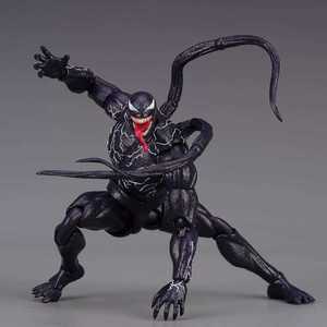 베놈 피규어 미니 수집용 Venom 스파이더맨 블랙 전시