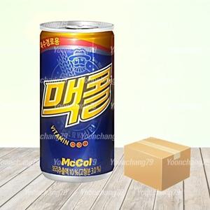 일화 맥콜 190ml x 30캔 1박스 음료수
