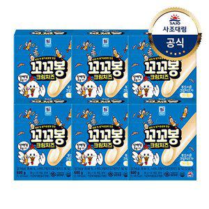 [사조대림] 꼬꼬봉 크림치즈 600g(30gX20) x6개 /닭가슴살 소시지