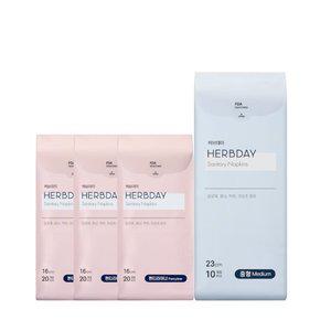 허브데이 생리대 중형1팩+팬티라이너3팩 _70P