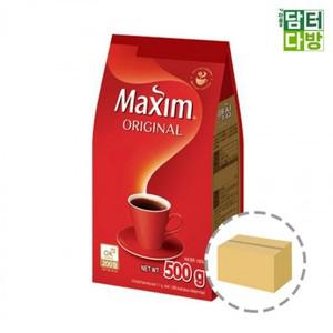 행사용 단체주문 동서식품 맥심 오리지널 500g 1BOX (12개입) 음료 대량구매 학교