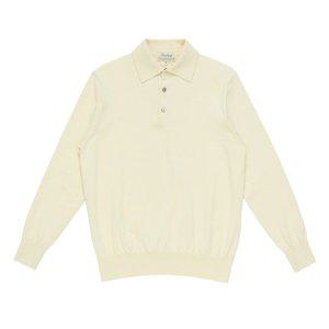 [벨리프]Essential Cotton Comfort Polo Knit (Ecru)
