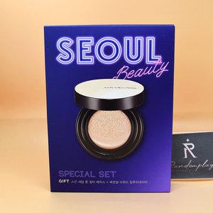 1+1 정샘물 에센셜 스킨 누더 쿠션 페어라이트 + 페어라이트 + 일루미네이터 1.6mL + 베이스 5mL 도매가능
