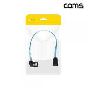 라이트컴 IH867 Coms SATA3하드HDD꺾임우향케이블6Gbps클립25cm