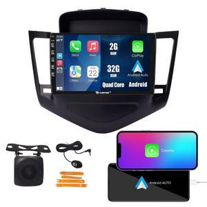 Kunfine Car CarPlay 안드로이드 자동 내비게이션 스테레오 GPS 라디오 리버스 카메라 디스플레이 9인치 IP