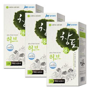 창포휴 허브 오래가는 순한염색 2호 연한흑갈색 3개자연스런 흑색 리뉴얼
