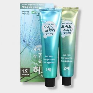 오시노 새치염색 새치커버 셀프 옻안타는 염색약