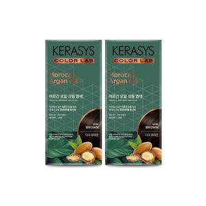 케라시스 아르간 염모제 120g 다크브라운 X2개