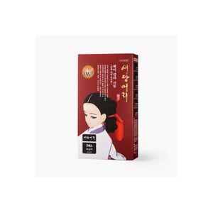 순수 천연 한방 새치 흰머리커버 염색약 3S 흑갈색