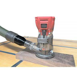 DeWalt Milwaukee 트림 라우터용 호스 어댑터 - DCW600B DWP611 2723-20 미국 제조 D36/32 521765