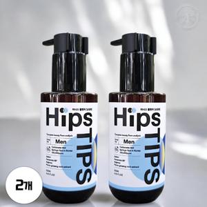 힙스팁스 항문세정제 남성청결제 남성용 천연 에센셜 120ml 2개