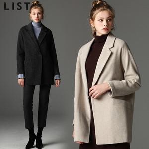 [리스트(LIST)] 에스더 고함량 울 루즈핏 코트 (택가격:428000원)