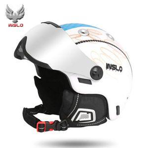 INSLO 스키보드 헬멧 성인용 바이져 헬멧 DH1237