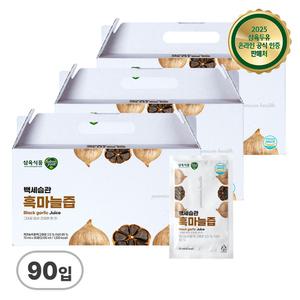 삼육식품 백세습관 흑마늘즙 70ml 30입 3세트