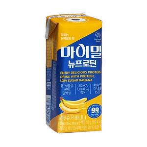 마이밀 마시는 뉴프로틴 로우슈거 바나나 190ml 16팩 3박스 저당 드링크 G