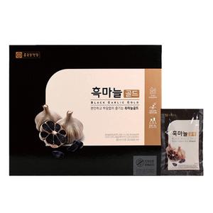 종근당건강 흑마늘 골드 80ml 60포 x 1박스 국산 흑마늘진액 