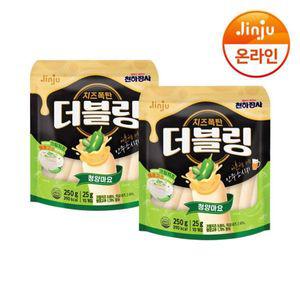 [NS홈쇼핑]진주햄 천하장사 더블링 청양마요 치즈 400g X 2개[35049719]