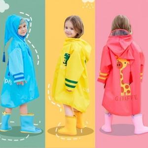 캐릭터 유아 우비 키즈 레인코트 아동 비옷 우의