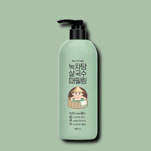 [기타] 라끄베르 때필링 살국수 때밀이 바디필링 녹차탕 500ml