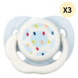 콤비 아기 젖꼭지 신생아 쪽쪽이 베이비블루 M X3개